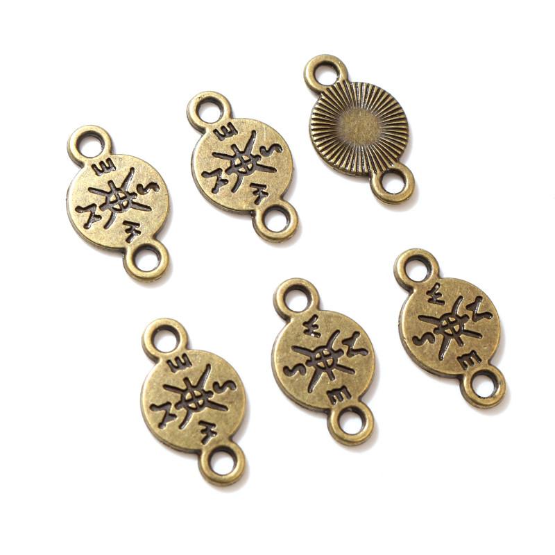 40pcs 16x9mm Charms Compass Antique Making pendant fit,Vintage Bronze Tibetan DIY Jewelry Accessories for Bracelet Necklace бронзовий
40pcs 16x9mm Charms Compass Antique Making pendant fit,Vintage Bronze Tibetan DIY Jewelry Accessories for Bracelet Necklace бронзовий