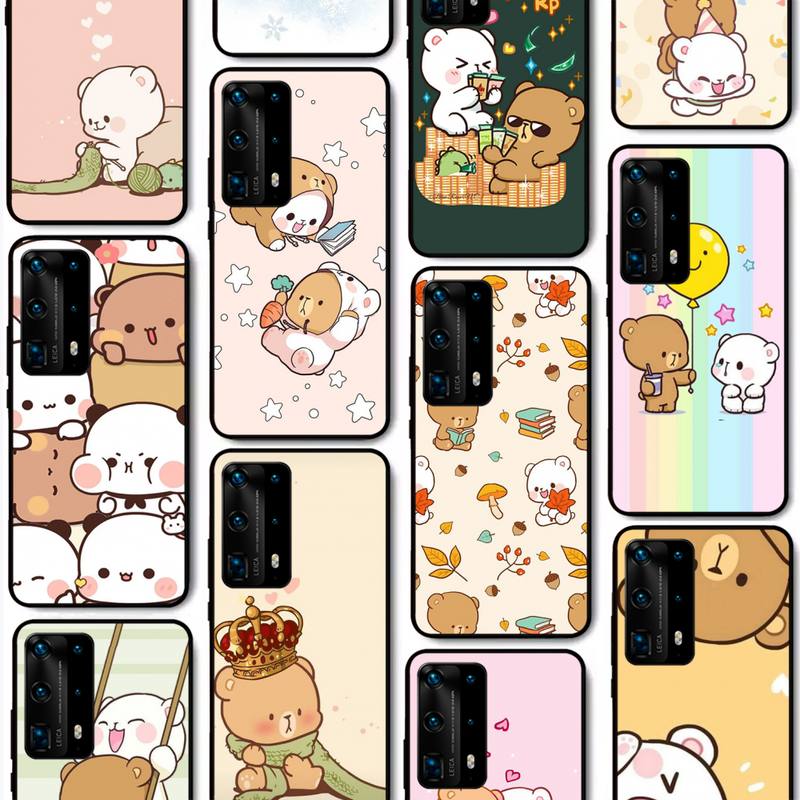 Милый чехол для телефона с изображением медведя из мультфильма для Huawei P50 P40 E P30 P20 Pro P10 Lite P Smart Y6 Nova3E Honor10 Cover Huawei P10
Милый чехол для телефона с изображением медведя из мультфильма для Huawei P50 P40 E P30 P20 Pro P10 Lite P Smart Y6 Nova3E Honor10 Cover Huawei P10