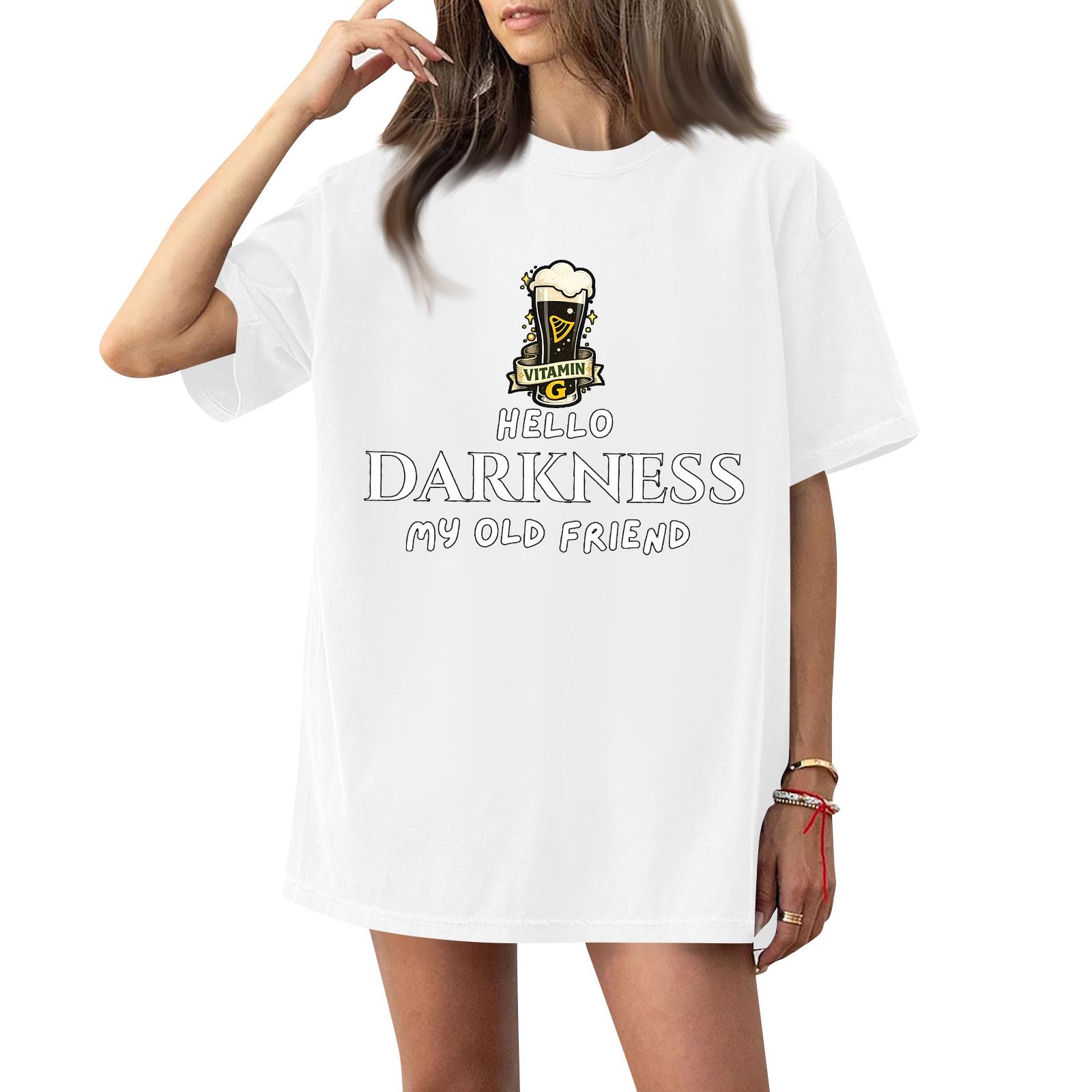 Women s Casual Fashion Round Neck St. Patrick Print Short Sleeve T-Shirt Top XXL білий
Women s Casual Fashion Round Neck St. Patrick Print Short Sleeve T-Shirt Top XXL білий