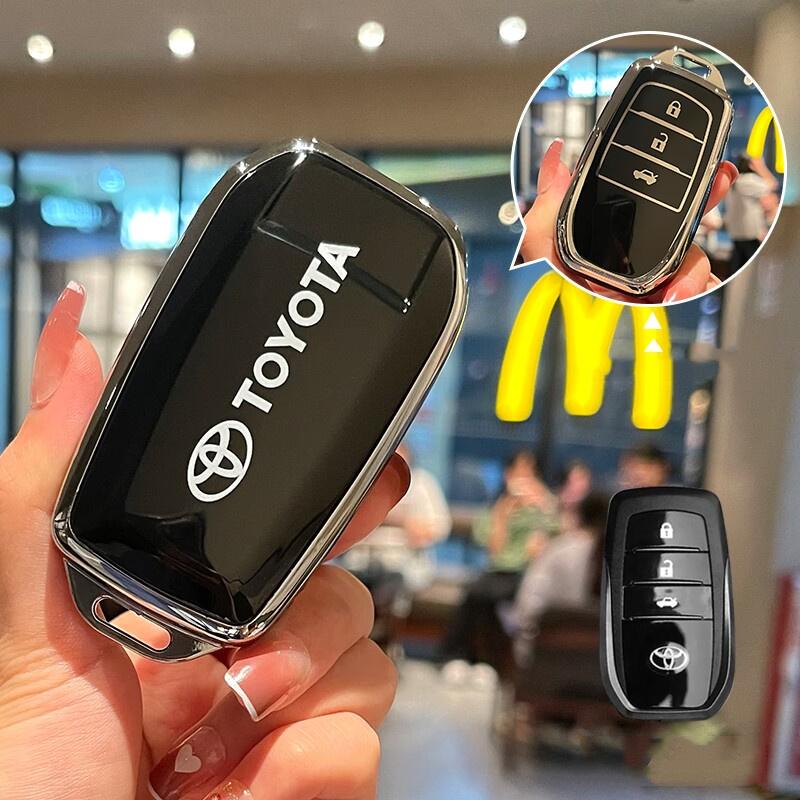 Fashion TPU Car Key Case Full Cover for Toyota CHR Hilux Fortuner Land Cruiser 200 Camry Corolla Crown RAV4 Highland Accessories
Fashion TPU Car Key Case Full Cover for Toyota CHR Hilux Fortuner Land Cruiser 200 Camry Corolla Crown RAV4 Highland Accessories