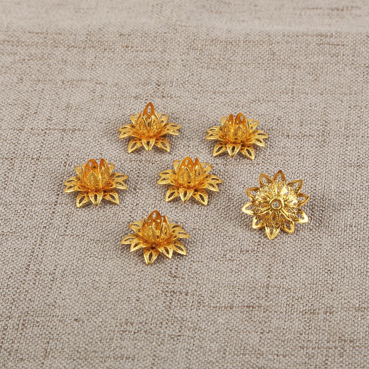 2 шт. Латунні аксесуари для виготовлення ювелірних виробів у формі квітки в різних стилях. Прикраса. 8*16mm золотий
2 шт. Латунні аксесуари для виготовлення ювелірних виробів у формі квітки в різних стилях. Прикраса. 8*16mm золотий