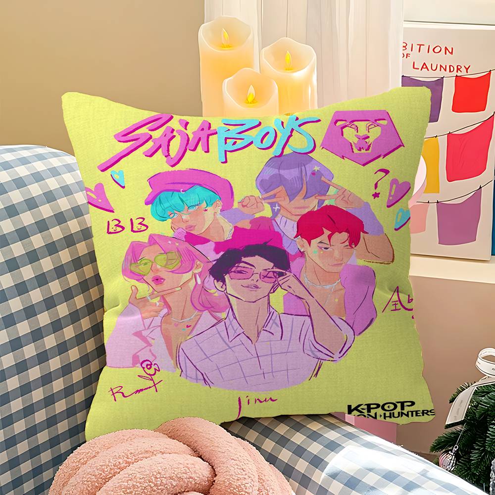 KPop S-Saja Boys Pillow Case Cushion Cover Car Throw Pillow Case For Sofa Car Christmas Gift 40x40cm 45x45cm 12x12Inch
KPop S-Saja Boys Pillow Case Cushion Cover Car Throw Pillow Case For Sofa Car Christmas Gift 40x40cm 45x45cm 12x12Inch