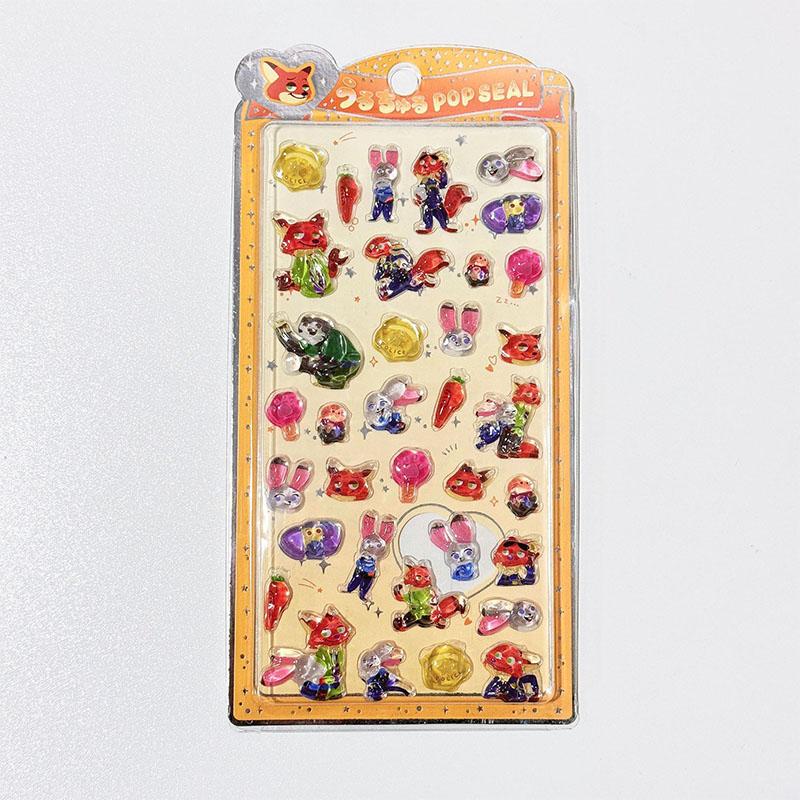 Disney Zootopia 3D Embossed Crystal Sticker Cute Cartoon Judy Nick DIY Mobile Phone Decoration Sticker Student Stationery Gift 1pcs
Disney Zootopia 3D Embossed Crystal Sticker Cute Cartoon Judy Nick DIY Mobile Phone Decoration Sticker Student Stationery Gift 1pcs