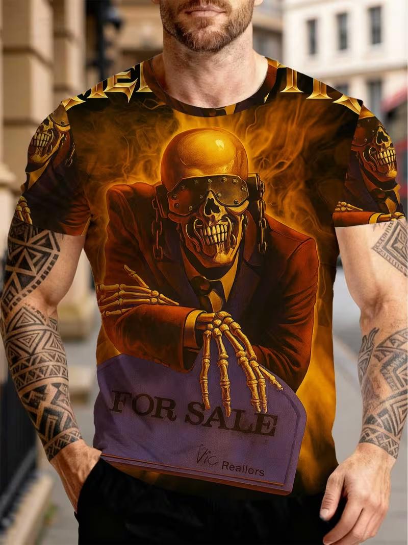 Men s Retro 3D Graphic Print T-Shirt - Perfect for Daily Wear and Vacation S
Men s Retro 3D Graphic Print T-Shirt - Perfect for Daily Wear and Vacation S