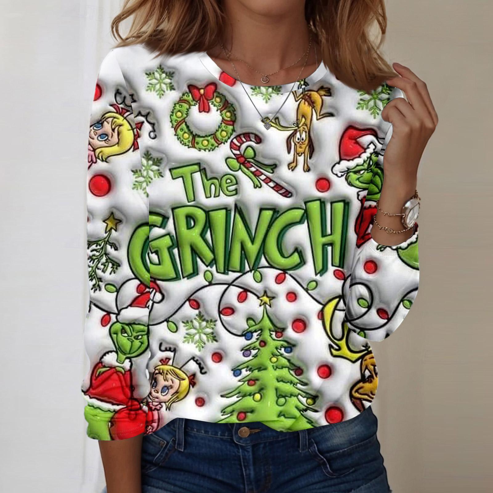 Женская модная повседневная блузка с длинным рукавом и круглым вырезом, пуловер с принтом XXXXXL
Женская модная повседневная блузка с длинным рукавом и круглым вырезом, пуловер с принтом XXXXXL