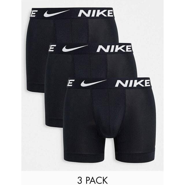 Набор из 3 трусов-боксеров из микрофибры Nike Dri-Fit Essential Essential черного цвета
Набор из 3 трусов-боксеров из микрофибры Nike Dri-Fit Essential Essential черного цвета