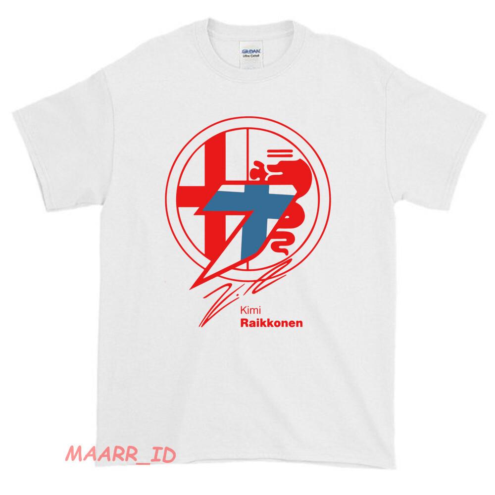 New Kimi Raikkonen - Alfa Romeo Logo American Funny T Shirt USA size S-XXL XL
New Kimi Raikkonen - Alfa Romeo Logo American Funny T Shirt USA size S-XXL XL