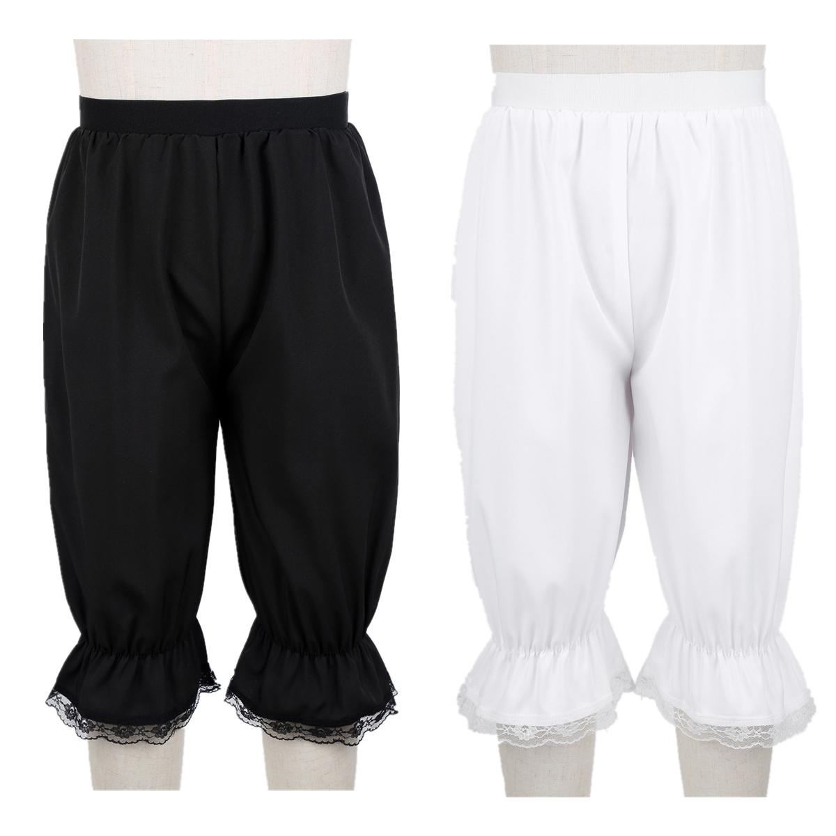 Kids Girls Victorian Pantaloons Cosplay Costume Solid Color Loose Lace Trim Dance Bloomers 14-16 Years білий
Kids Girls Victorian Pantaloons Cosplay Costume Solid Color Loose Lace Trim Dance Bloomers 14-16 Years білий