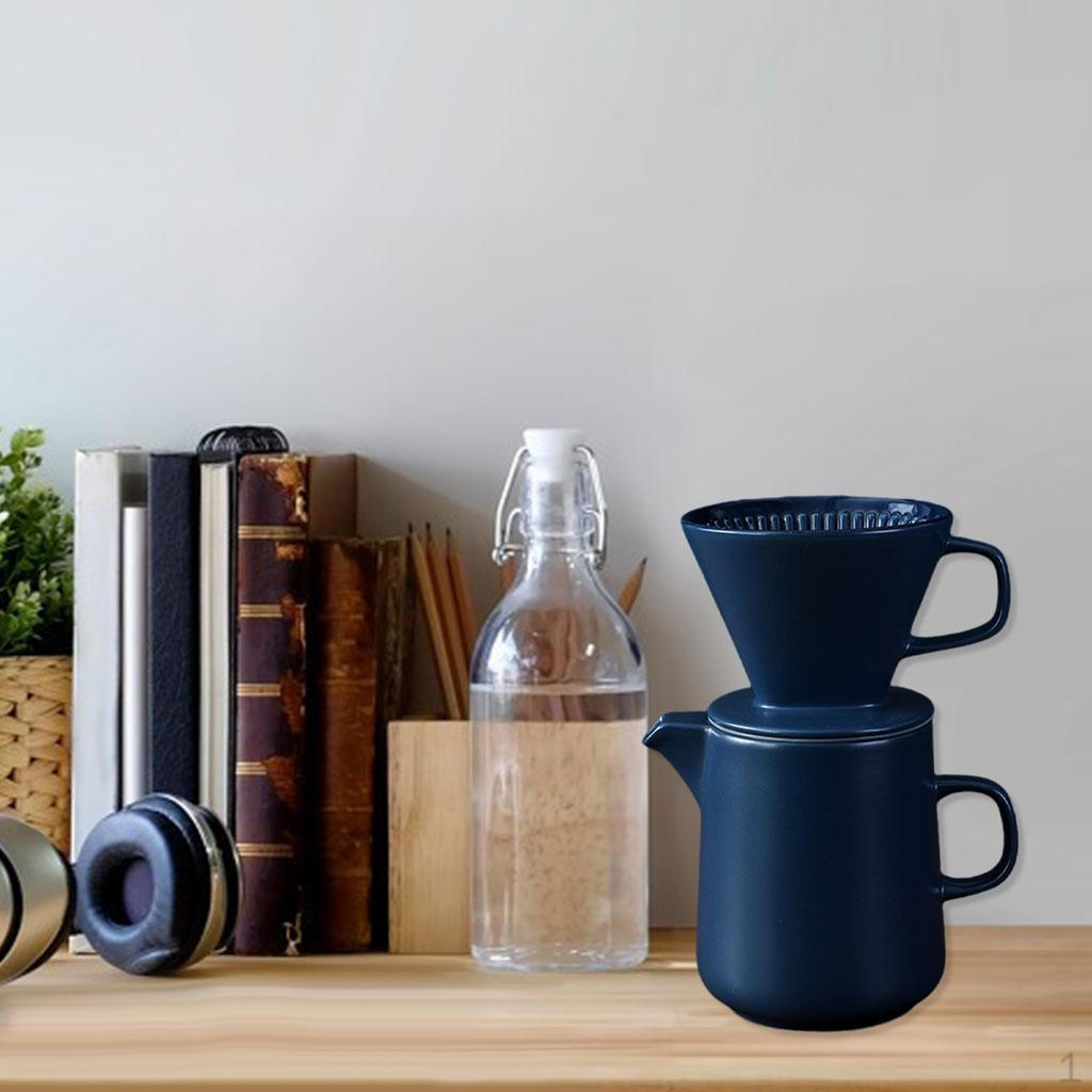 Ceramic Coffee Dripper Tool Maker Pot Filter Cup Hand for Home Blue S
Ceramic Coffee Dripper Tool Maker Pot Filter Cup Hand for Home Blue S