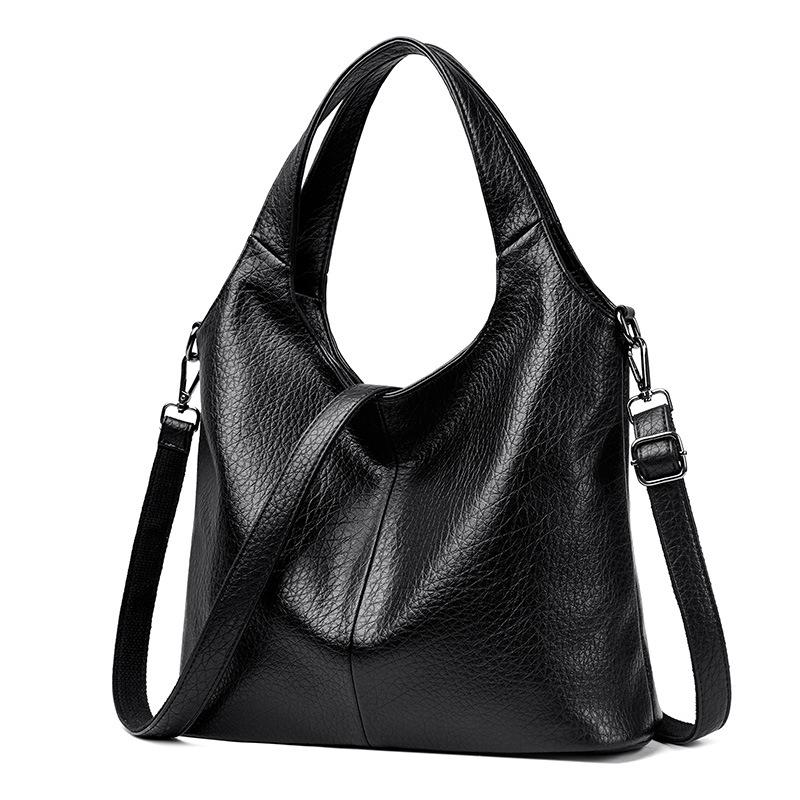 Bag Women s Bag 2025 New Casual Soft Leather Crossbody One Shoulder Commuter Big Bag Fashion Underarm Bag Tote Bag чёрный
Bag Women s Bag 2025 New Casual Soft Leather Crossbody One Shoulder Commuter Big Bag Fashion Underarm Bag Tote Bag чёрный