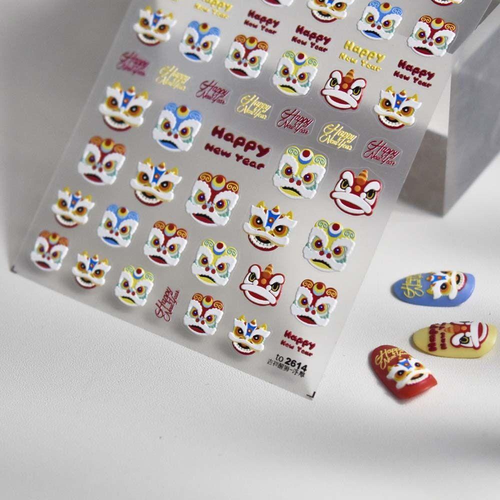 Nail Art Decorations Cartoon Nail Decals Rabbits Nail Stickers Chinese New Year Nail Stickers
Nail Art Decorations Cartoon Nail Decals Rabbits Nail Stickers Chinese New Year Nail Stickers
