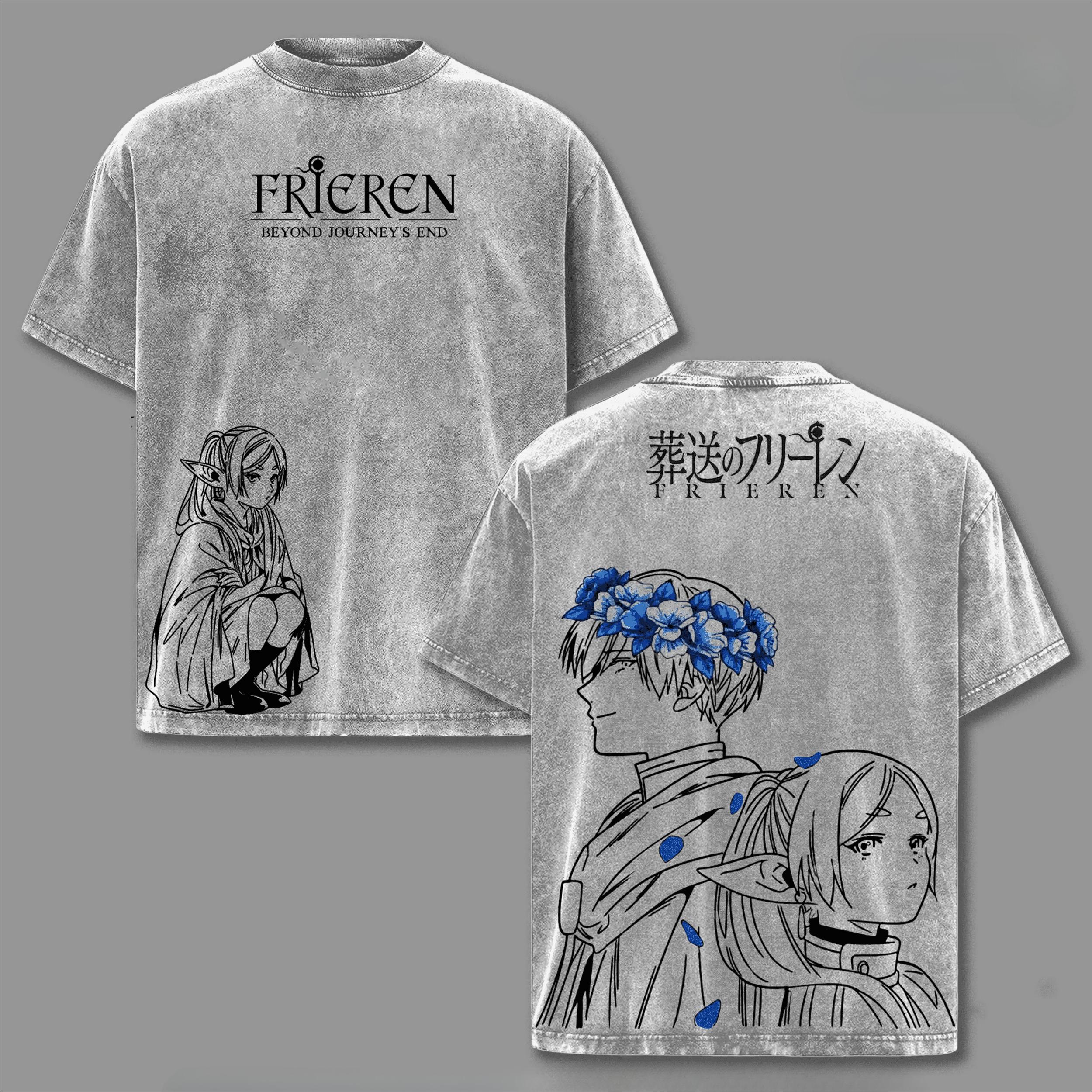 Frieren Himmel Anime T-shirt Harajuku Y2k Washed Oversized T Shirt Summer Casual Short Sleeve Pure Cotton Tees Tops Men Clothing S серый
Frieren Himmel Anime T-shirt Harajuku Y2k Washed Oversized T Shirt Summer Casual Short Sleeve Pure Cotton Tees Tops Men Clothing S серый