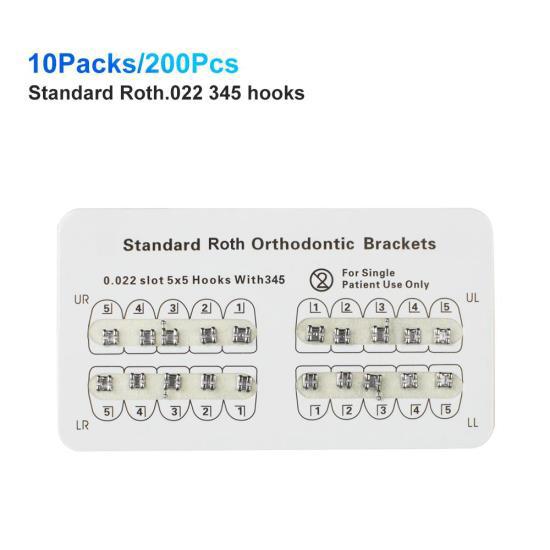 Металлический Roth.022/018 Стандартный стоматологический 022 345hooks
Металлический Roth.022/018 Стандартный стоматологический 022 345hooks