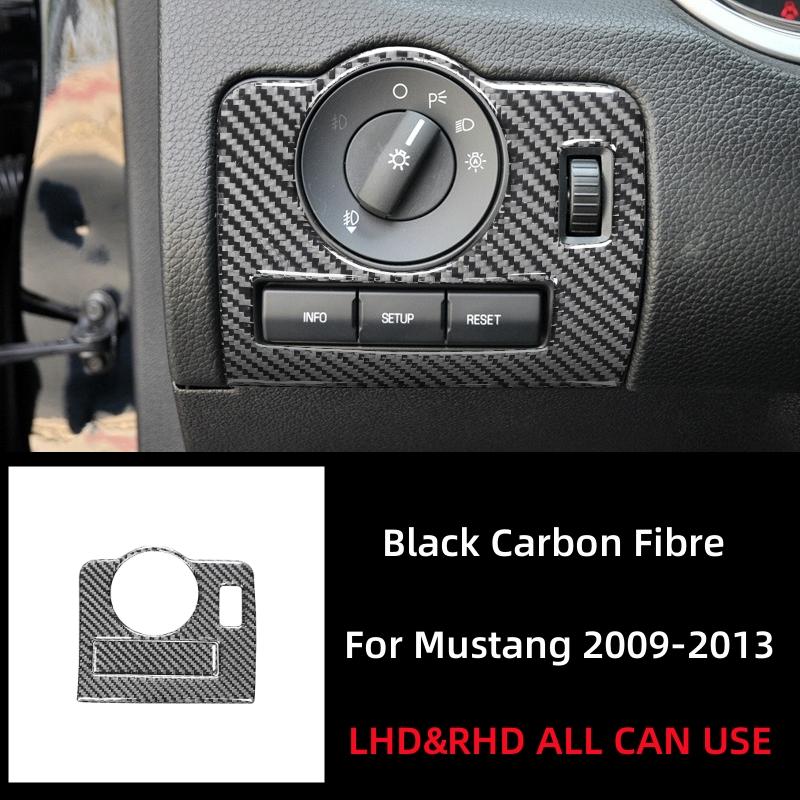 For Ford Mustang 2009 2010 2011 2012 2013 2014 Accessories Carbon Fiber Car Headlight Switch Buttons Frame Sticker Trim Cover
For Ford Mustang 2009 2010 2011 2012 2013 2014 Accessories Carbon Fiber Car Headlight Switch Buttons Frame Sticker Trim Cover