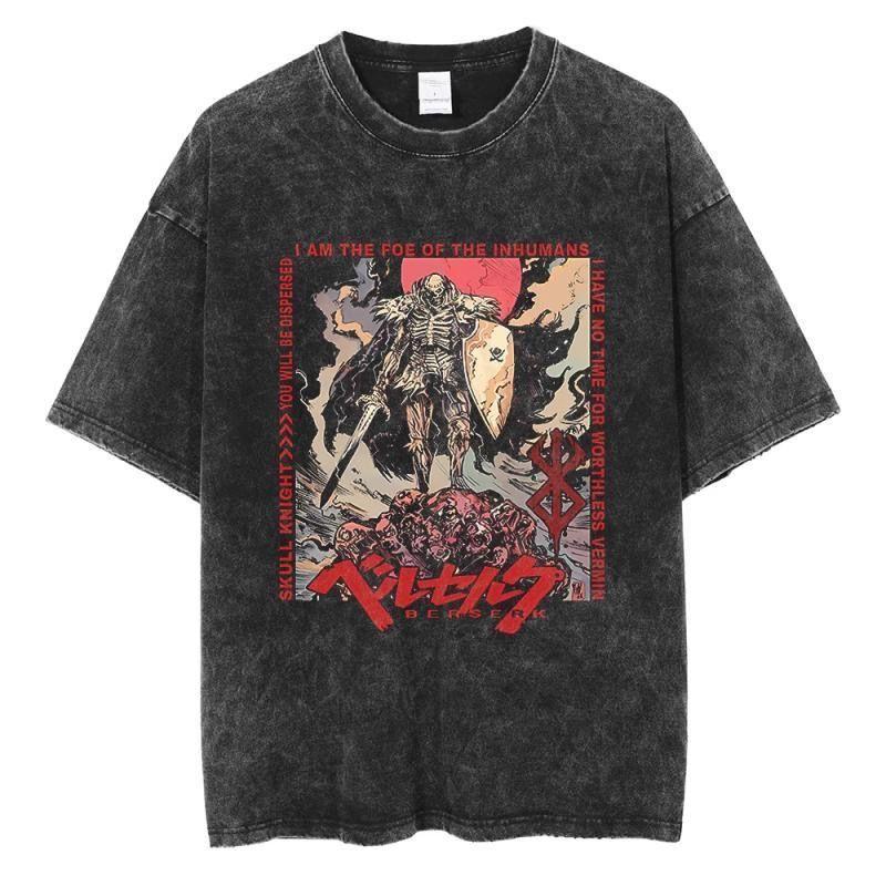 Berserk Anime Clothing Guts Printed T Shirt Men Women Vintage Manga Tshirts Casual Loose Tee Harajuku Male Washed Cotton Tshirt S
Berserk Anime Clothing Guts Printed T Shirt Men Women Vintage Manga Tshirts Casual Loose Tee Harajuku Male Washed Cotton Tshirt S