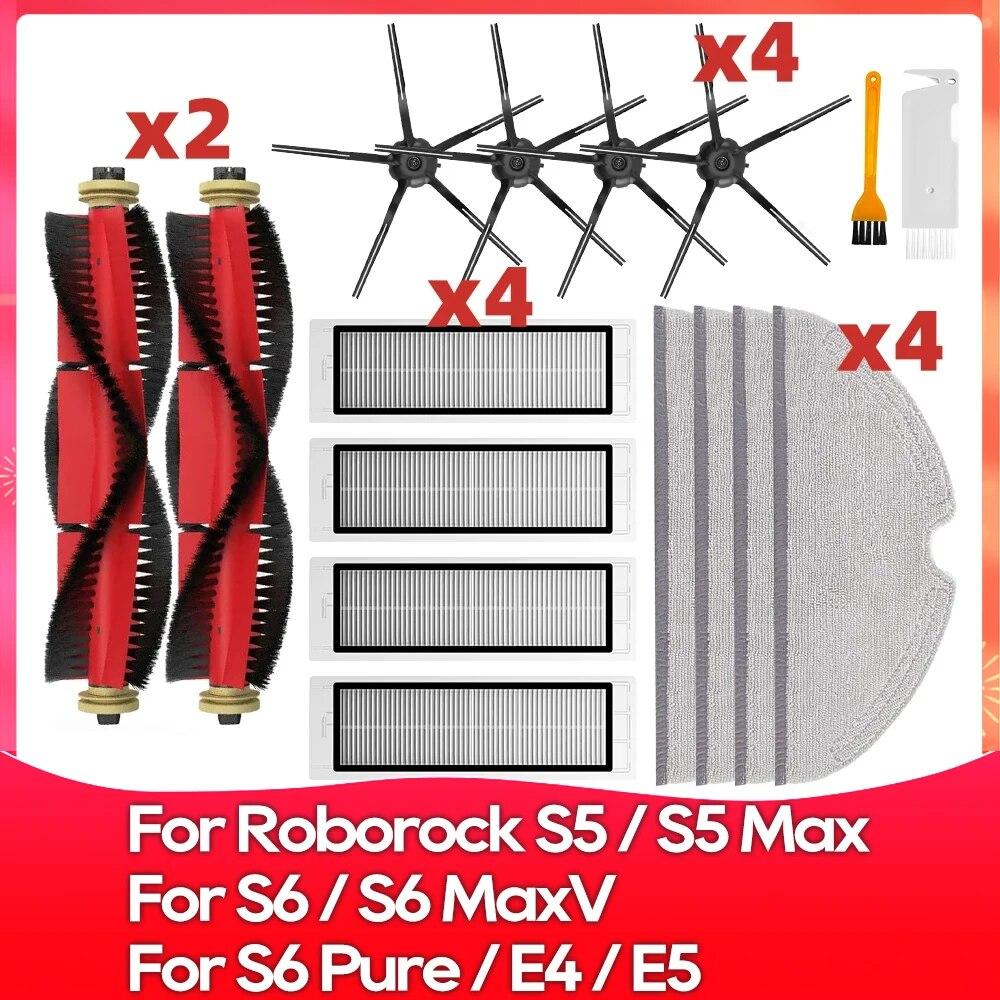 Подходит для Roborock S5/S502-00/S502-02/S5 Max/S6 MaxV/S6 Pure/E4/E5 Запасная часть пылесоса робота Основная боковая щетка Фильтр Швабра
Подходит для Roborock S5/S502-00/S502-02/S5 Max/S6 MaxV/S6 Pure/E4/E5 Запасная часть пылесоса робота Основная боковая щетка Фильтр Швабра