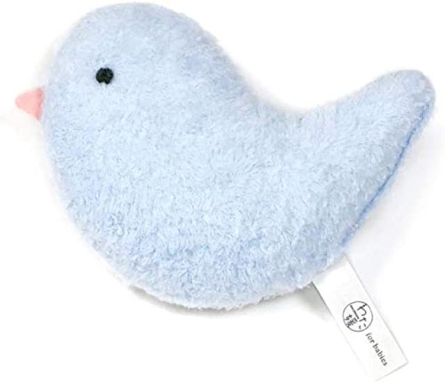 Fluffy and candy-like, this 100% cotton chick rattle toy is 13cm long and made in blue. Made with extra-long staple cotton for a soft, fluffy feel.
Fluffy and candy-like, this 100% cotton chick rattle toy is 13cm long and made in blue. Made with extra-long staple cotton for a soft, fluffy feel.