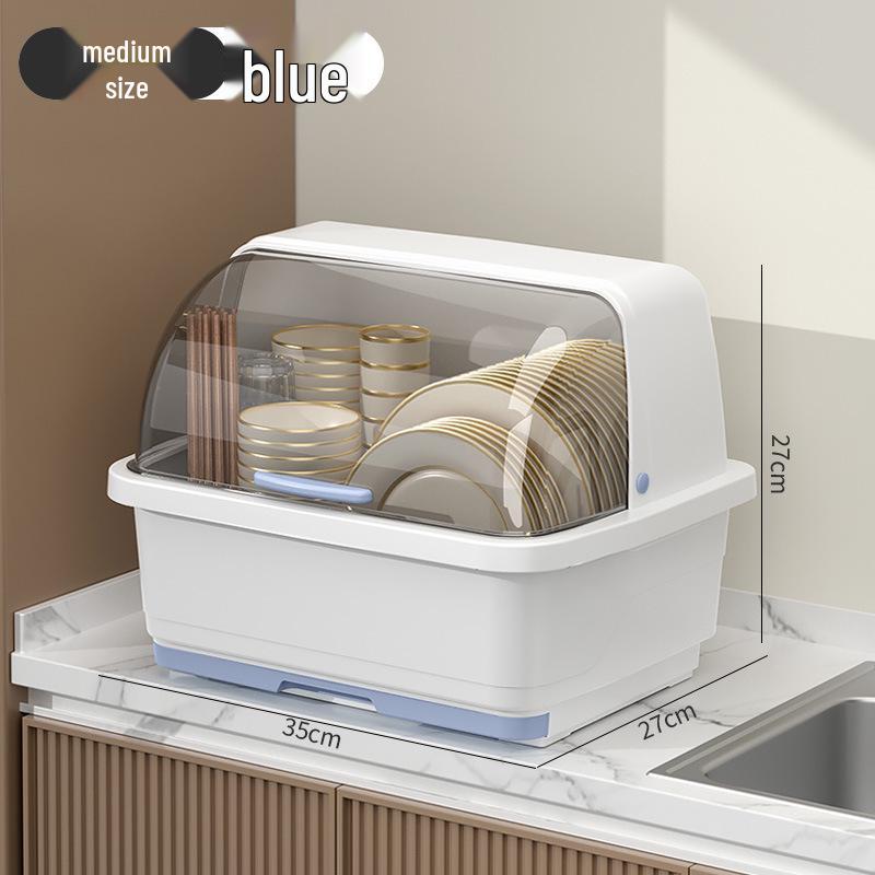 Коробка для зберігання мисок та паличок з кришкою, Сушарка для посуду для кухні та гуртожитку, Пластикова шафа для мисок, Коробка для мисок з дренажем
Коробка для зберігання мисок та паличок з кришкою, Сушарка для посуду для кухні та гуртожитку, Пластикова шафа для мисок, Коробка для мисок з дренажем
