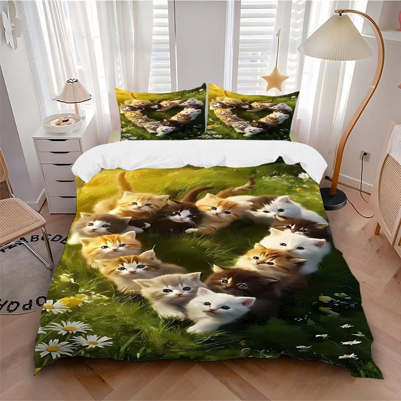 3pcs Anime Cartoon Design Comforter Set with Two Pillowcases (No Core), Festive Gift for Bedroom 135x200cm
3pcs Anime Cartoon Design Comforter Set with Two Pillowcases (No Core), Festive Gift for Bedroom 135x200cm