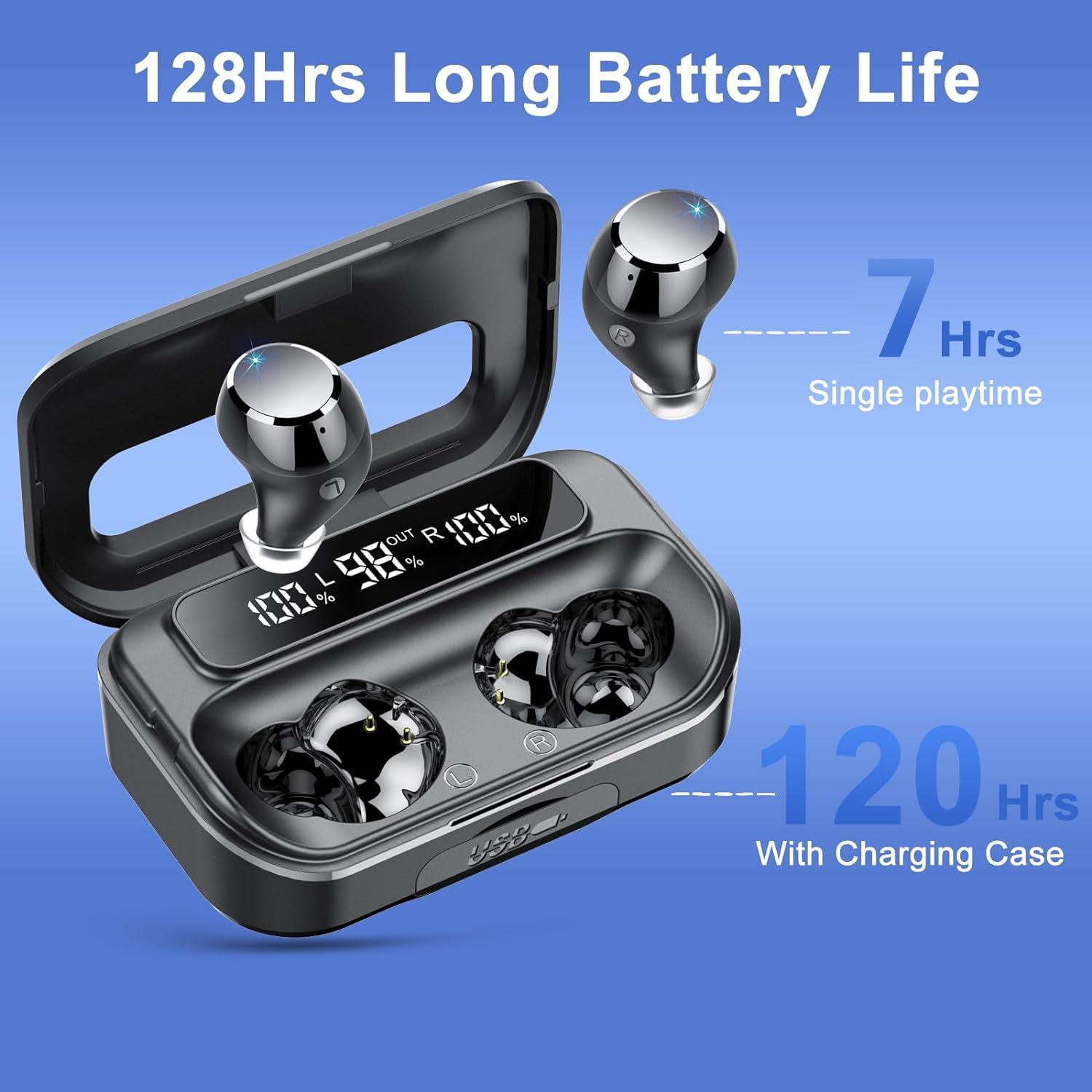 Q26 TWS Bluetooth-Compatible Headset Digital Display In-Ear Wireless Earphones with Power Bank Function Black
Q26 TWS Bluetooth-Compatible Headset Digital Display In-Ear Wireless Earphones with Power Bank Function Black