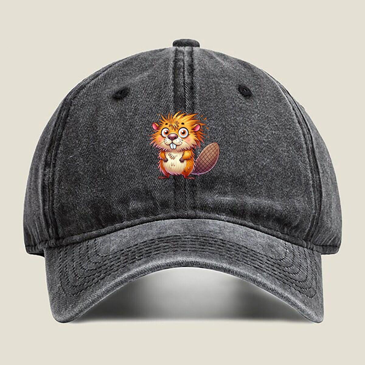 Cartoon Beaver Washed Baseball Cap One Size чёрный
Cartoon Beaver Washed Baseball Cap One Size чёрный