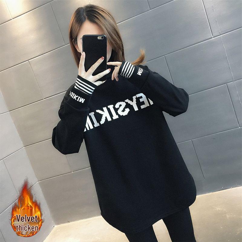 Plus Size Women s Warm Velvet Turtleneck Long-Sleeve Top - Slimming, Loose-Fit, Belly-Covering for Fall & Winter (Up to 200 Jin) 2XL
Plus Size Women s Warm Velvet Turtleneck Long-Sleeve Top - Slimming, Loose-Fit, Belly-Covering for Fall & Winter (Up to 200 Jin) 2XL