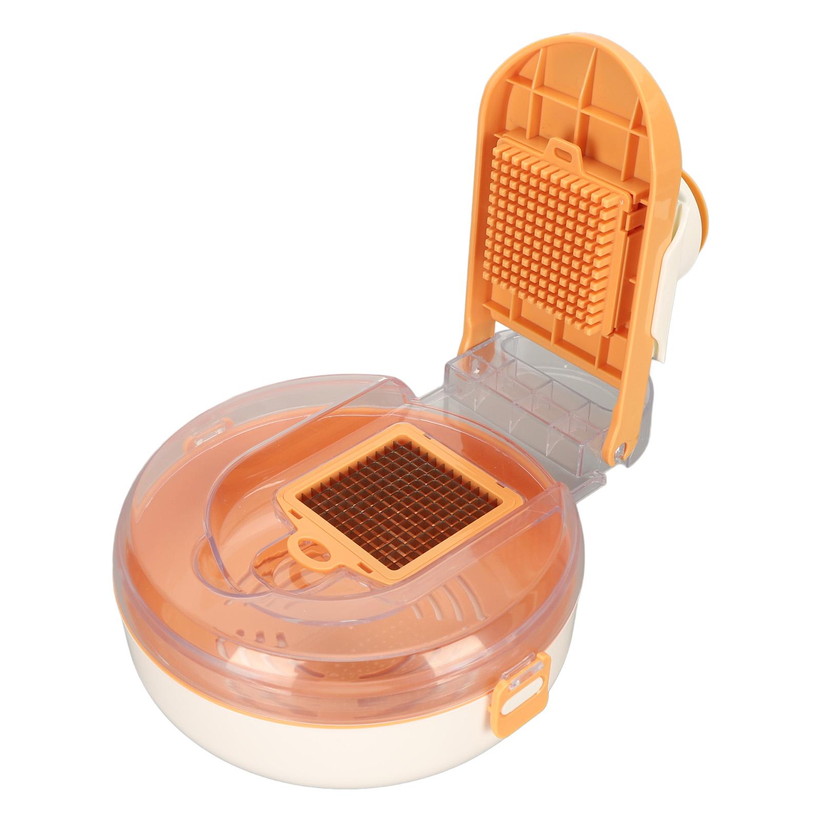 Vegetable Chopper Cutter Stainless Steel Veggie Dicer Tool with Container for Home Restaurant
Vegetable Chopper Cutter Stainless Steel Veggie Dicer Tool with Container for Home Restaurant