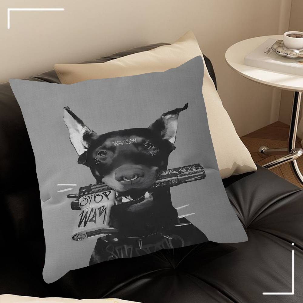 Animal Black Dog Cushion Cover Pillowcase Upholstery Sofa Throw Pillow Home Decor Pillowcas 30x30 cm
Animal Black Dog Cushion Cover Pillowcase Upholstery Sofa Throw Pillow Home Decor Pillowcas 30x30 cm