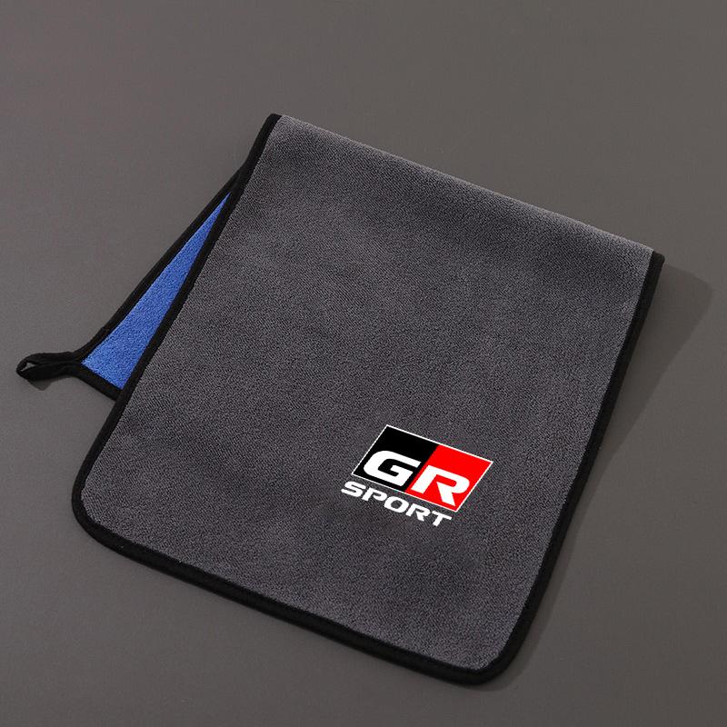 Car Wash Towel Microfiber Thickened Absorbent Cleaning Towel For Toyota GR Sport GR GAZOO RACING CHR Corolla Hilux Prad Yaris
Car Wash Towel Microfiber Thickened Absorbent Cleaning Towel For Toyota GR Sport GR GAZOO RACING CHR Corolla Hilux Prad Yaris