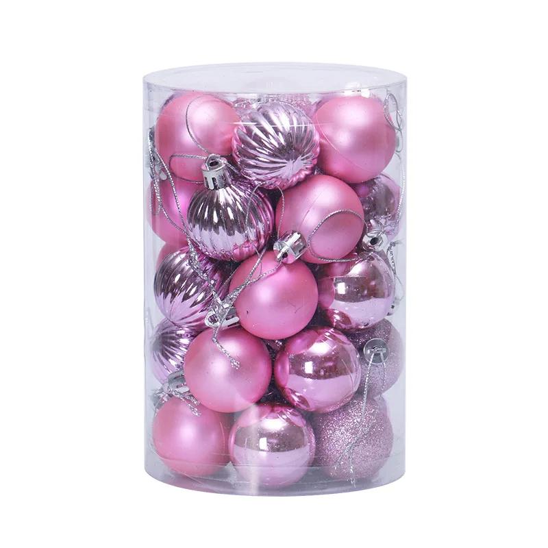 4CM Christmas Ball Box Set Available Lightweight Holiday Christmas Tree Ornament Decorations Christmas Decorations 34PCS/Box рожевий
4CM Christmas Ball Box Set Available Lightweight Holiday Christmas Tree Ornament Decorations Christmas Decorations 34PCS/Box рожевий