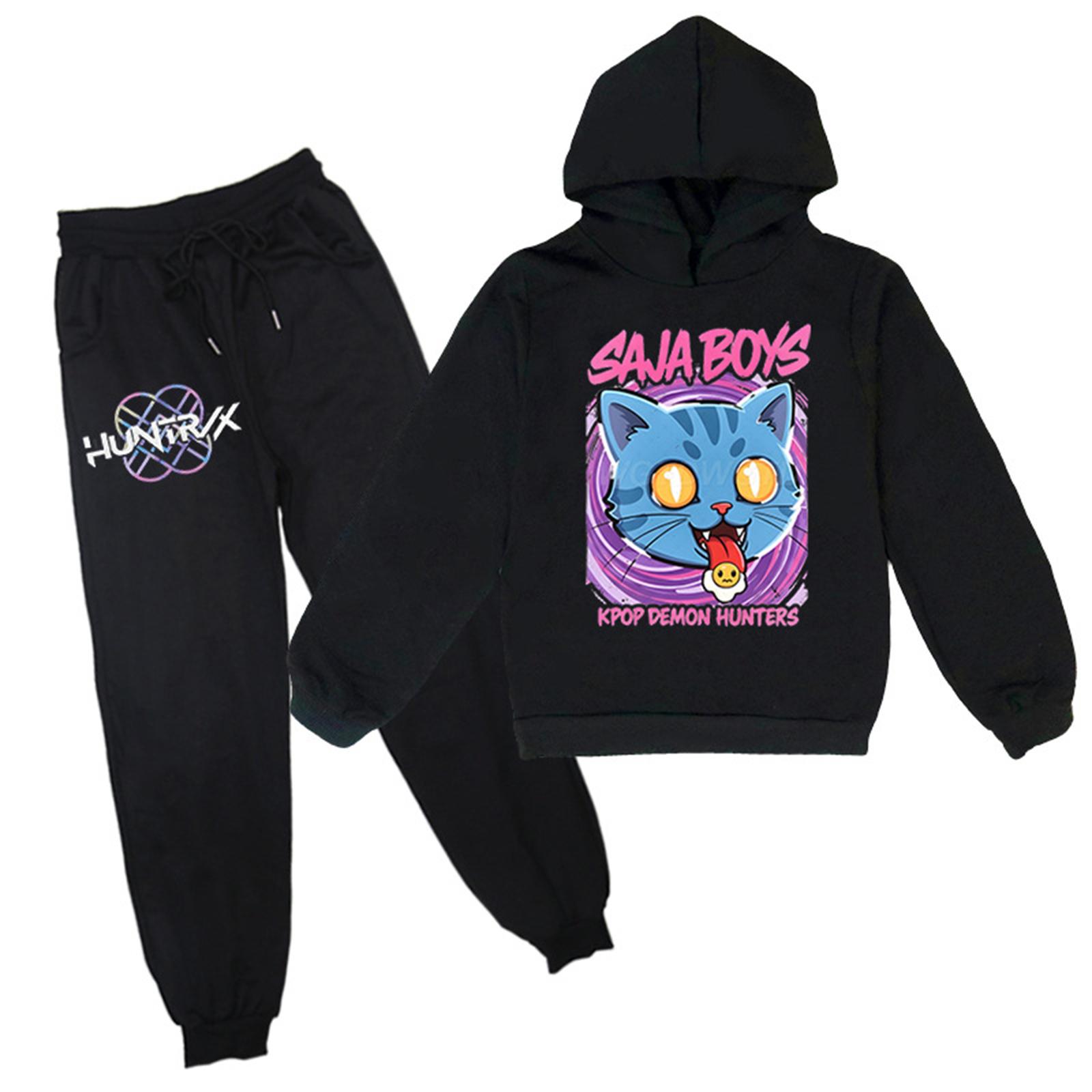 Boys Girls Sweatsuit Clothing Hooded Sweatshirt Jogging Sweatpants Tracksuits Set Fashion Outfit 100
Boys Girls Sweatsuit Clothing Hooded Sweatshirt Jogging Sweatpants Tracksuits Set Fashion Outfit 100