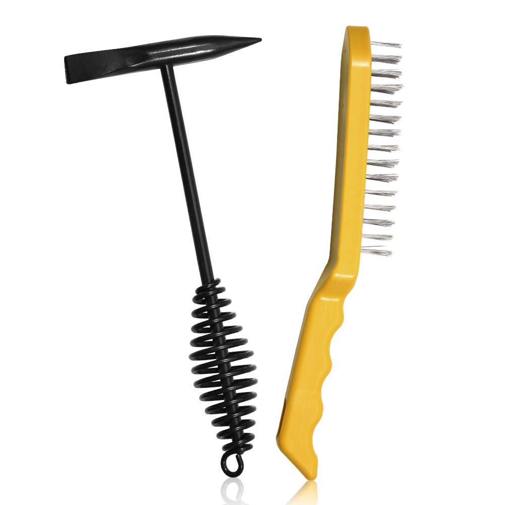SPEEDWOX Welding Stainless Steel Wire and Scraper Welding Supplies and 2-Piece Set Hammer, Brush, Hammer. Tools.
SPEEDWOX Welding Stainless Steel Wire and Scraper Welding Supplies and 2-Piece Set Hammer, Brush, Hammer. Tools.