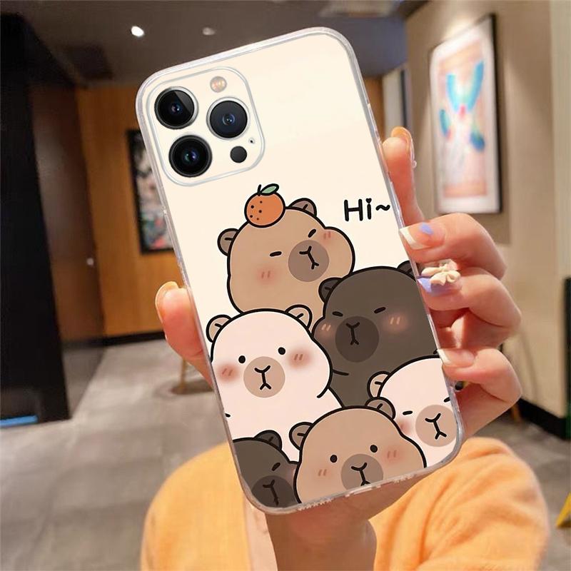 cartoon Cute capybara Phone Case Carcasa Funda For iPhone 17 Pro Max Air 16 15 14 13 Pro Max 15 16 Pro 15Plus Case iphone 14Pro
cartoon Cute capybara Phone Case Carcasa Funda For iPhone 17 Pro Max Air 16 15 14 13 Pro Max 15 16 Pro 15Plus Case iphone 14Pro