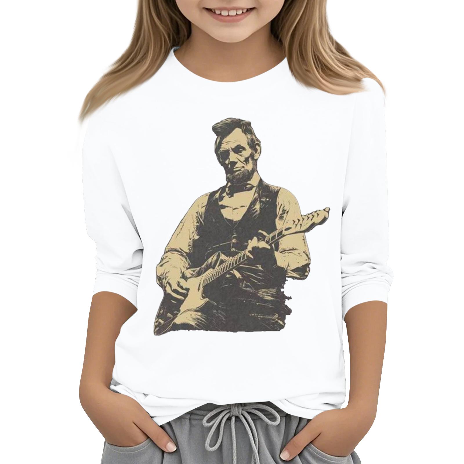 Children s Printed Round Neck Seven Quarter Sleeve Casual T-shirt 160 білий
Children s Printed Round Neck Seven Quarter Sleeve Casual T-shirt 160 білий
