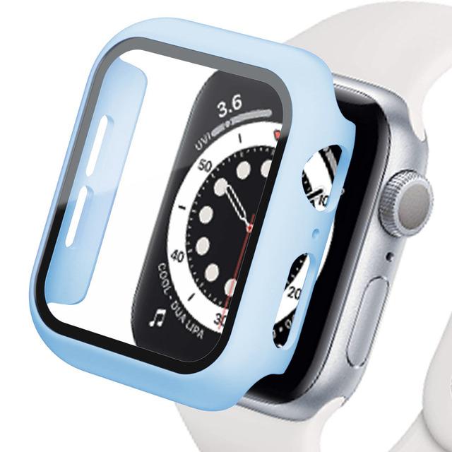 Cover For Apple Watch Case 45mm 41mm 44mm 40mm 42mm 38mm accessories Screen Protector Tempered Glass iWatch series 8 7 6 SE 5 9 41mm Series 7 8 9
Cover For Apple Watch Case 45mm 41mm 44mm 40mm 42mm 38mm accessories Screen Protector Tempered Glass iWatch series 8 7 6 SE 5 9 41mm Series 7 8 9