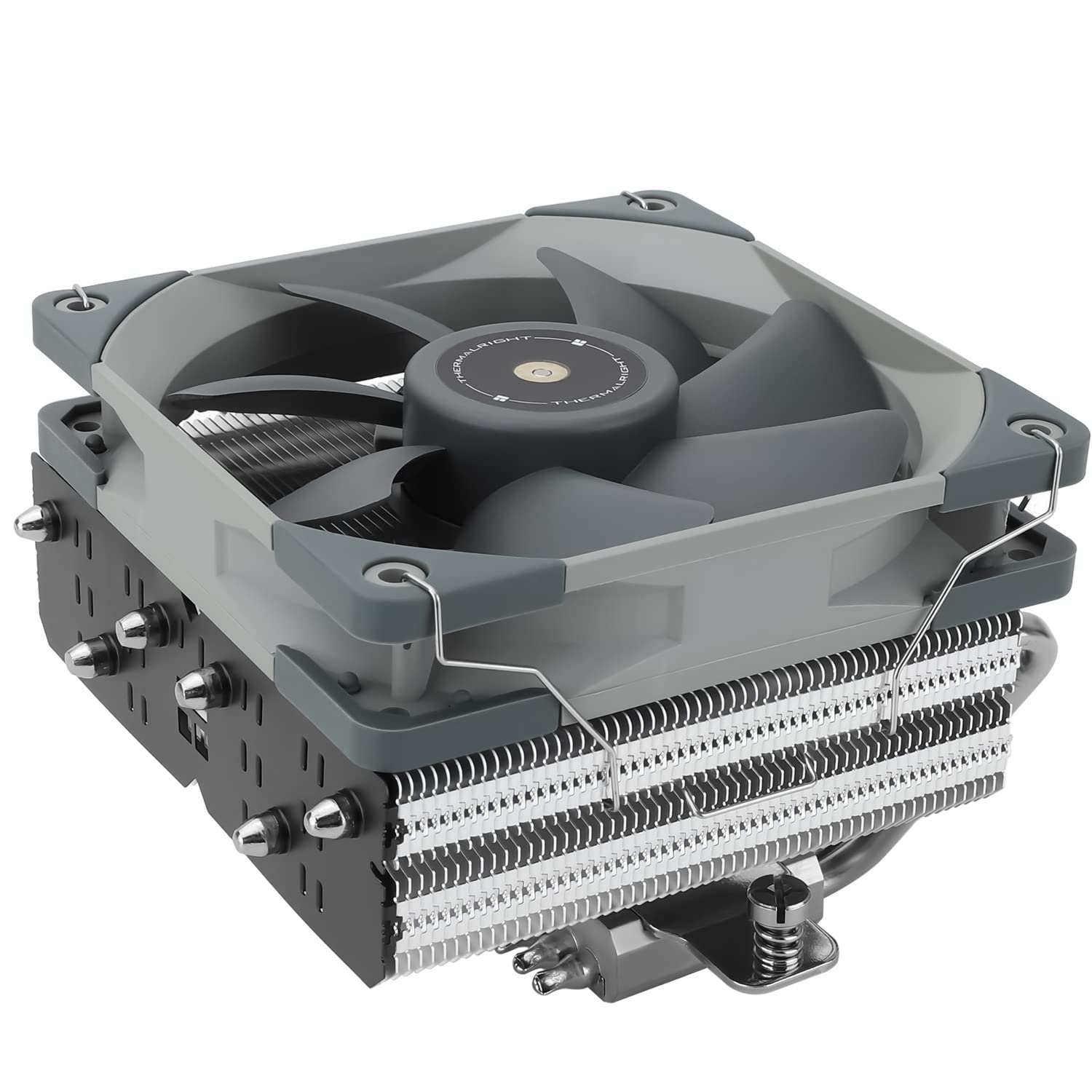 Thermalright CPU Повітряний мм Кулер ЦП з PWM Тихий V AGHP Застосовний до Кулера для ПК SI-100 Кулер, 6×6 Теплових трубок, Вентилятор TL-E12, Підшипник S-FDB 2.0, 3.0
Thermalright CPU Повітряний мм Кулер ЦП з PWM Тихий V AGHP Застосовний до Кулера для ПК SI-100 Кулер, 6×6 Теплових трубок, Вентилятор TL-E12, Підшипник S-FDB 2.0, 3.0