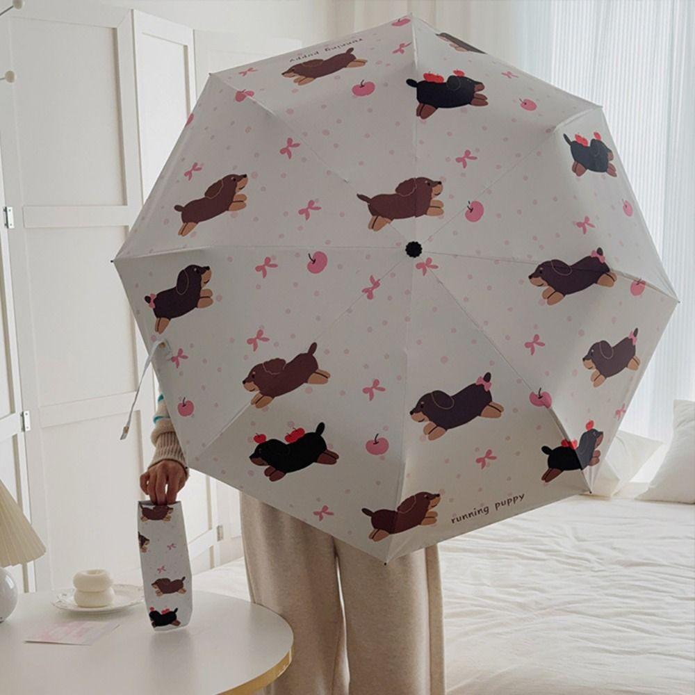Cartoon Sun Protection Umbrella Dog Pattern Outdoor Travel Umbrella Sunshade Umbrella Summer Automatic
Cartoon Sun Protection Umbrella Dog Pattern Outdoor Travel Umbrella Sunshade Umbrella Summer Automatic