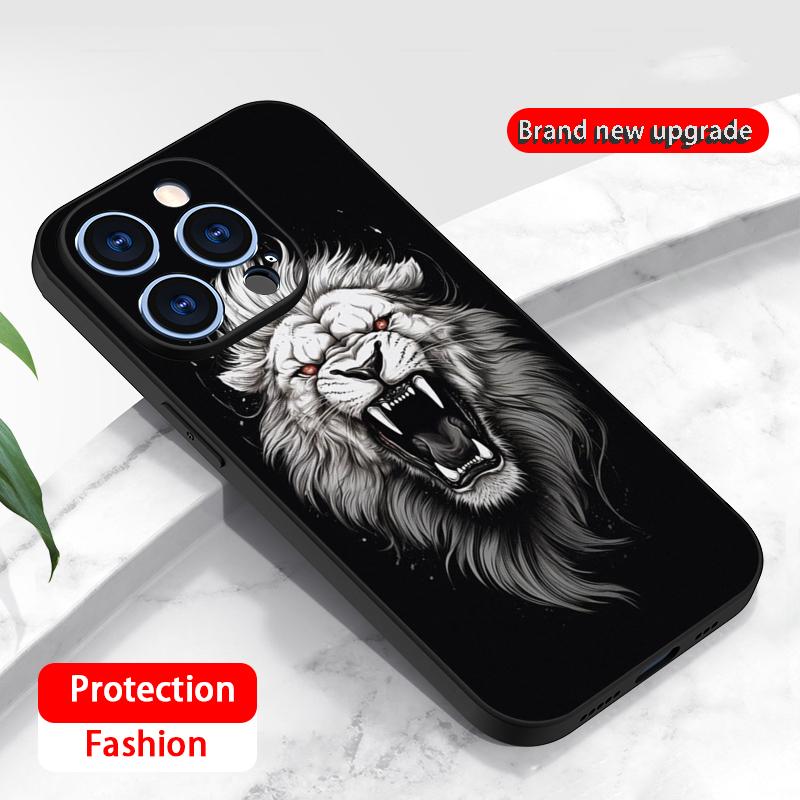 Cool king lion fashion design Phone Case For iPhone 16 16e 15 14 13 12 11 Plus Mini Pro Max Soft black Shockproof Cover iPhone 16 Plus
Cool king lion fashion design Phone Case For iPhone 16 16e 15 14 13 12 11 Plus Mini Pro Max Soft black Shockproof Cover iPhone 16 Plus