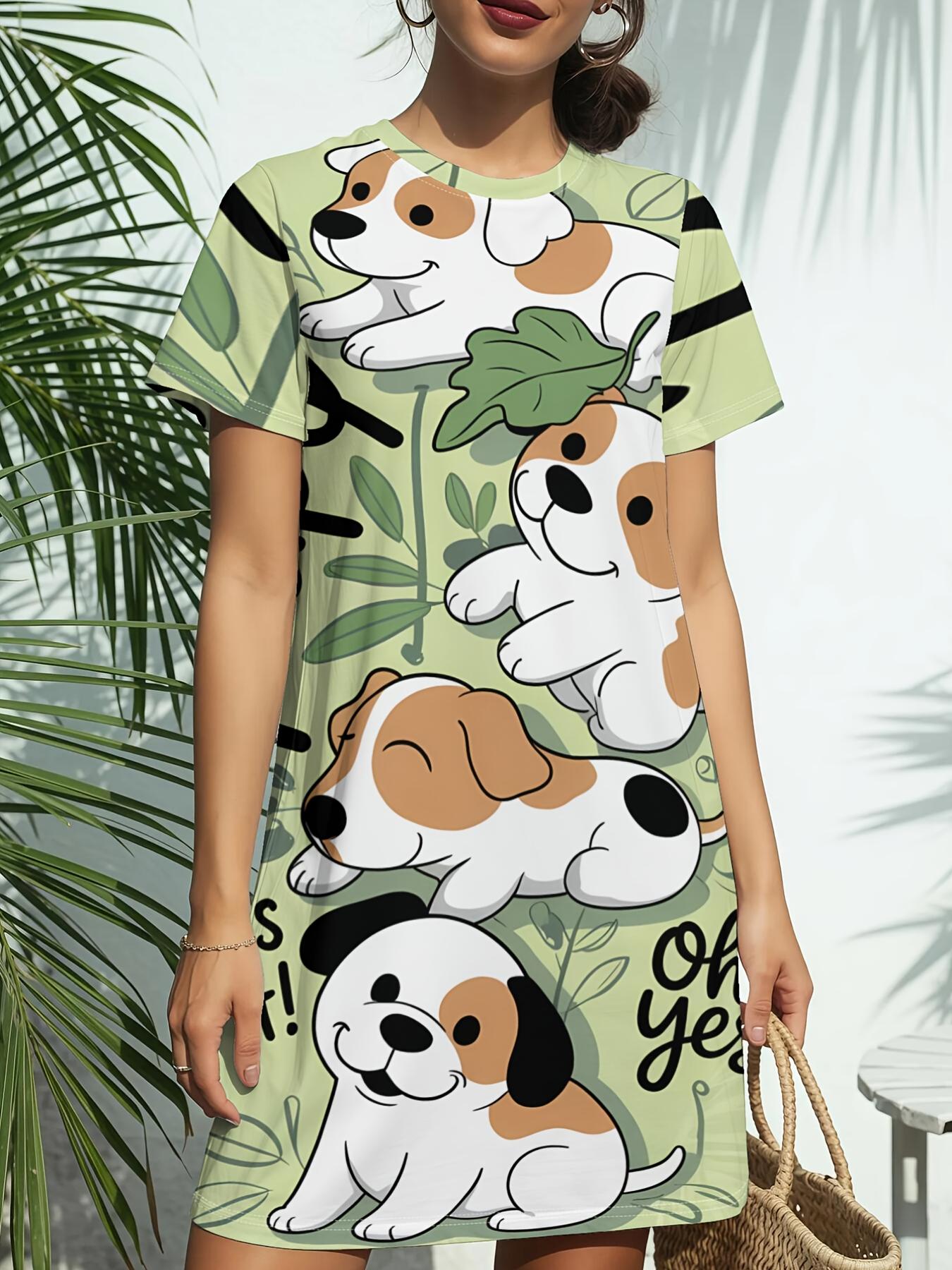 Women S New Crew Neck Short Sleeve T-Shirt Dress. American Trend Digital Print. Casual ; Versatile for Spring And Summer. Elegant And ic Wo S Dre 6XL дубильная кора
Women S New Crew Neck Short Sleeve T-Shirt Dress. American Trend Digital Print. Casual ; Versatile for Spring And Summer. Elegant And ic Wo S Dre 6XL дубильная кора