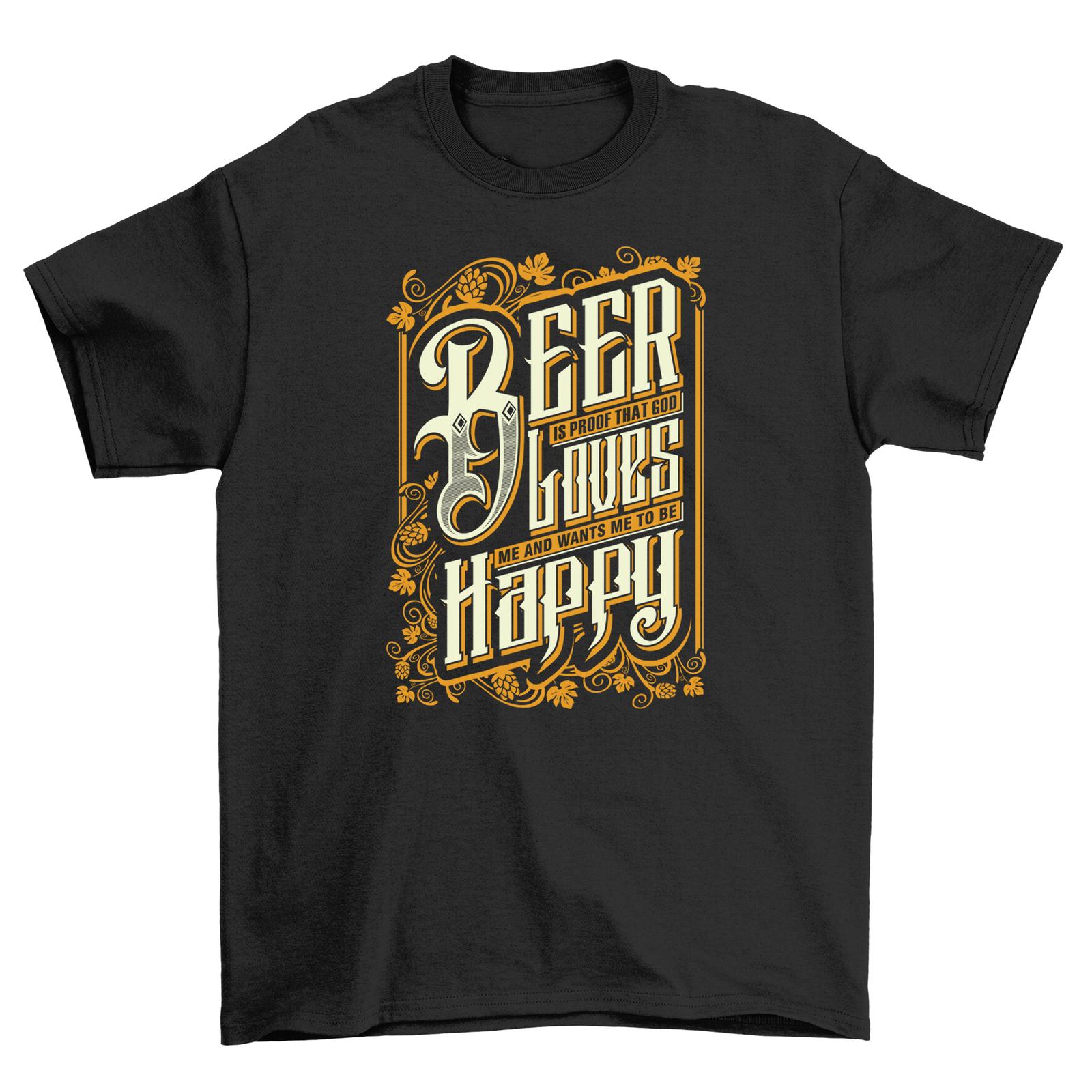 Beer is Proof God Loves Us T-Shirt Mens Womens Tees Top - For Beer Enthusiasts with Divine Taste! F L
Beer is Proof God Loves Us T-Shirt Mens Womens Tees Top - For Beer Enthusiasts with Divine Taste! F L