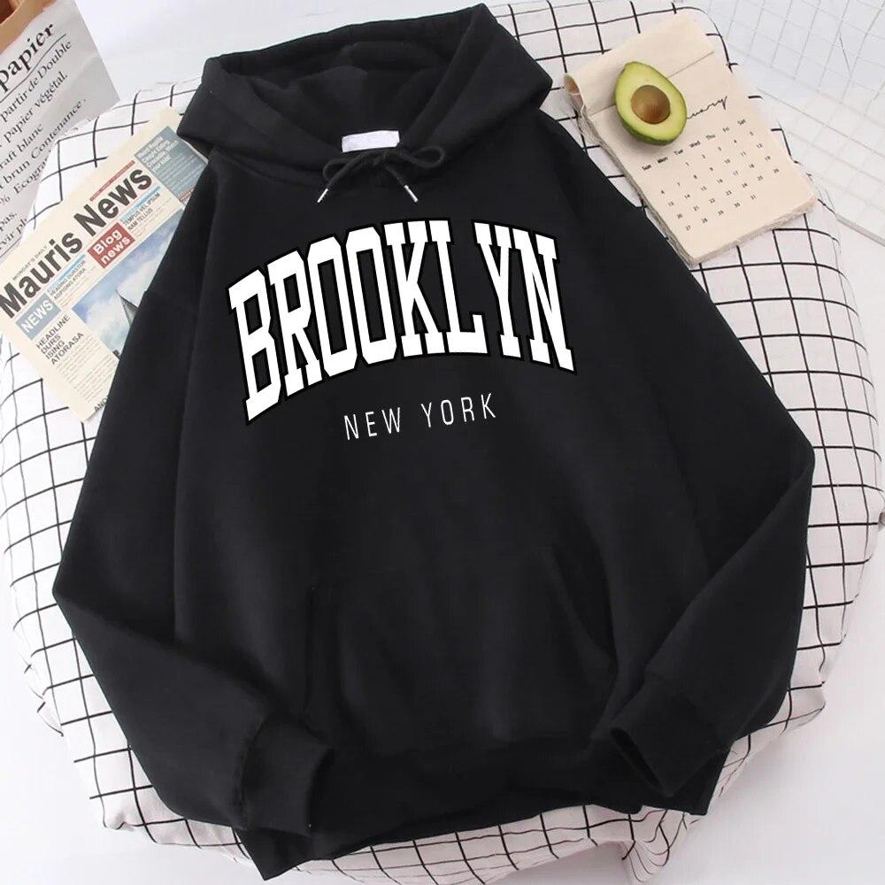 Толстовки с принтом Brooklyn New York, модная качественная одежда, классический спортивный костюм в стиле Харадзюку, универсальная одежда
Толстовки с принтом Brooklyn New York, модная качественная одежда, классический спортивный костюм в стиле Харадзюку, универсальная одежда