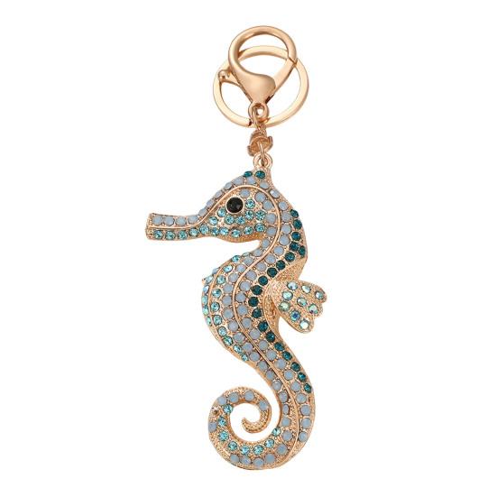Keychain Pendant Rhinestones Inlaid Seahorse Shape Key Chain with Lobster Clasp Bag Charm Backpack Accessory зелёный
Keychain Pendant Rhinestones Inlaid Seahorse Shape Key Chain with Lobster Clasp Bag Charm Backpack Accessory зелёный