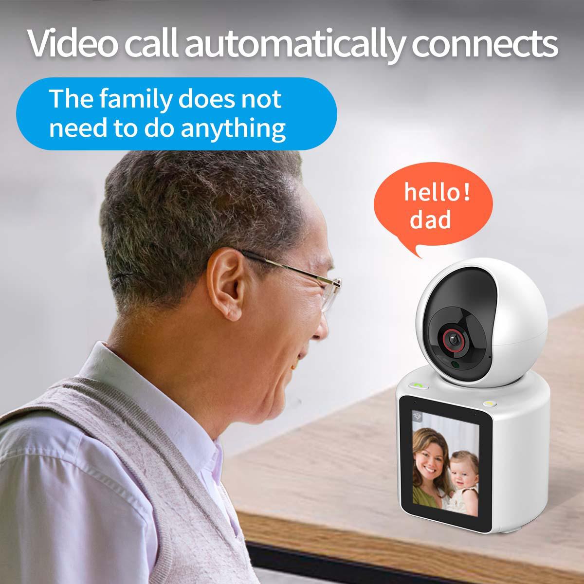 3MP Home Security Camera HD Pan Tilt Pet Baby Monitor Night Vision Two-Way Audio Function (without Memory Card) EU Plug
3MP Home Security Camera HD Pan Tilt Pet Baby Monitor Night Vision Two-Way Audio Function (without Memory Card) EU Plug