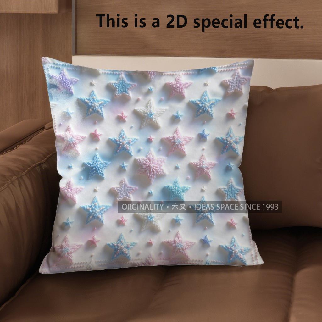 2D Bohemian Star Print Throw Pillow Covers Pattern Cushion Cover Suitable For Sofa Bedroom Car Pillow Cover 40x40cm
2D Bohemian Star Print Throw Pillow Covers Pattern Cushion Cover Suitable For Sofa Bedroom Car Pillow Cover 40x40cm