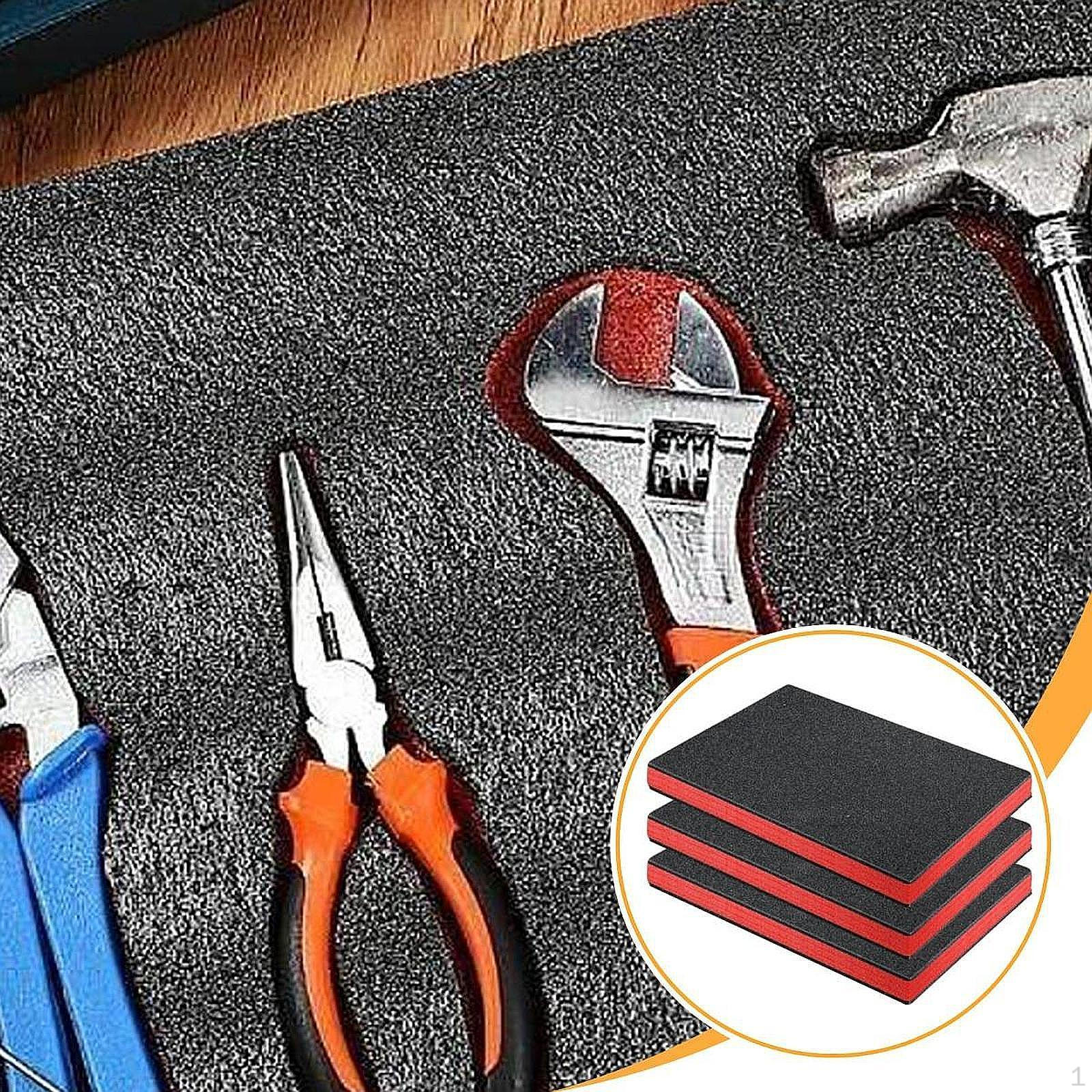 3 Pack Foam Inserts for , Practical Accessories Camera Cases 45cmx33cmx2.5cm
3 Pack Foam Inserts for , Practical Accessories Camera Cases 45cmx33cmx2.5cm