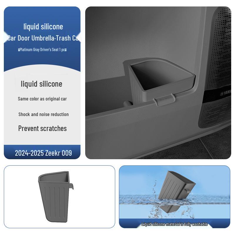 Zeekr 009 Car Interior Trash Can & Umbrella Holder for Door Storage
Zeekr 009 Car Interior Trash Can & Umbrella Holder for Door Storage