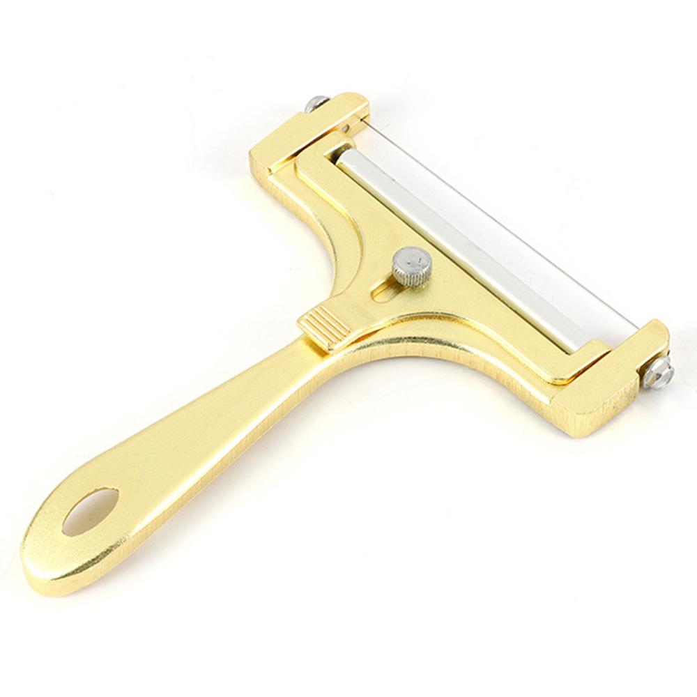 Adjustable Thickness Butter Cutter Cheese Slicer Aluminum Alloy Wire Scraper (No FDA, BPA Free) B
Adjustable Thickness Butter Cutter Cheese Slicer Aluminum Alloy Wire Scraper (No FDA, BPA Free) B