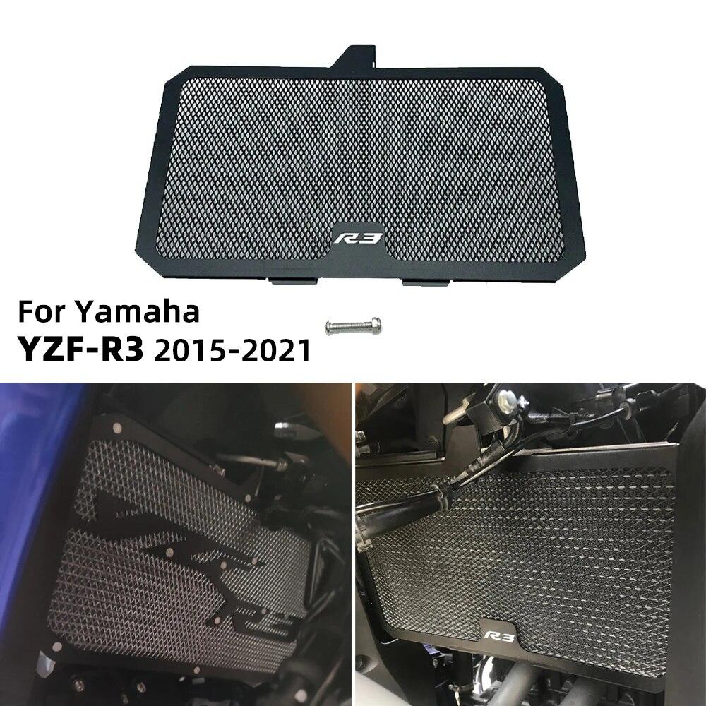YZFR3 мотоциклетная решетка радиатора с ЧПУ для Yamaha YZF-R3 R3 2015-2021, защита решетки радиатора Black чёрный
YZFR3 мотоциклетная решетка радиатора с ЧПУ для Yamaha YZF-R3 R3 2015-2021, защита решетки радиатора Black чёрный