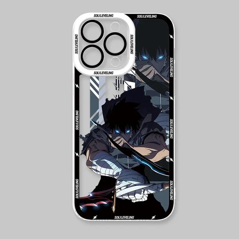 Solo Leveling Clear Silicone Case for iPhone 16 E 15 14 11 Pro Max 13 12 Mini XS Max XS X 8 7 Plus Shockproof Washable Cover iPhone 15
Solo Leveling Clear Silicone Case for iPhone 16 E 15 14 11 Pro Max 13 12 Mini XS Max XS X 8 7 Plus Shockproof Washable Cover iPhone 15