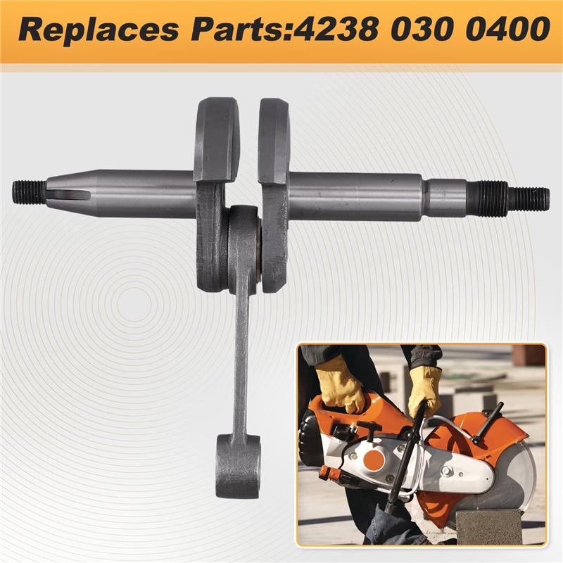 ABJI-Concrete Cut Off Saw Part–Crankshaft For Stihl TS410 TS420 Lawnmower Replacement# 4238 030 0400 Chainsaw Repair Component
ABJI-Concrete Cut Off Saw Part–Crankshaft For Stihl TS410 TS420 Lawnmower Replacement# 4238 030 0400 Chainsaw Repair Component